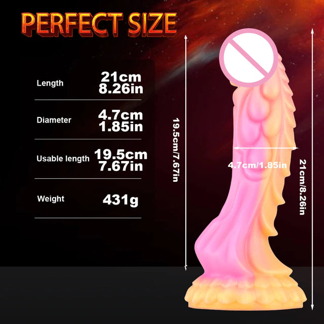 Monster Realistic Silicone Dildo Vaginal G-Spot