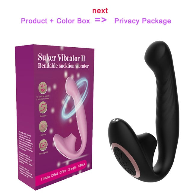 Vagina Sucking Big Dildo Vibrator - Seductive Vixen