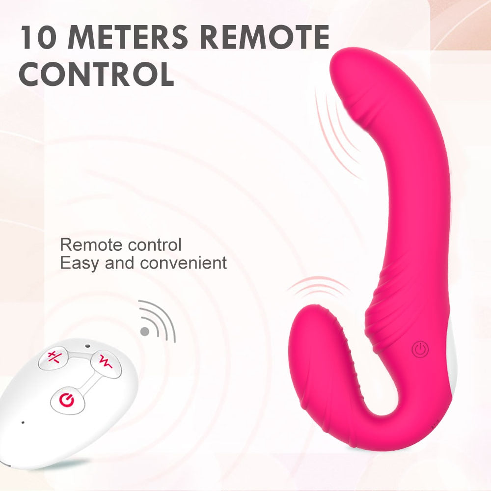 Remote Control Strapless Strap - Seductive Vixen