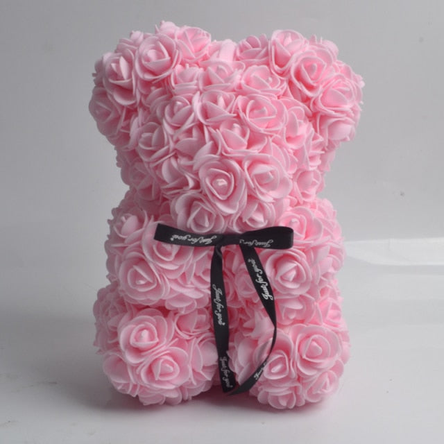 Valentines Day Teddy Bear Rose Flower - Seductive Vixen